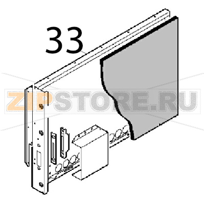 Fianco DX forno Angelo Po 1G1FA0G Fianco DX forno Angelo Po 1G1FA0GЗапчасть на деталировке под номером: 33
