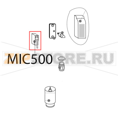 Micro-switch Gierre FEV 64M Micro-switch Gierre FEV 64MЗапчасть на деталировке под номером: MIC500