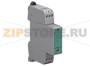 Устройство защиты Surge Protection Barrier M-LB-2.255.T3.D Pepperl+Fuchs General specificationsDevice typetype 3 acc. to EN 61643-11:2013class III acc. to IEC 61643-1:2011Number of protected supply lines2Suitable componentsprotection module M-LB-2.255.T3.MElectrical specificationsNominal voltage230 V ACMaximum continuous operating voltagemax. 255 V ACTemporary over-voltage335 V 335 V/5 s (TOV withstand) (L-N)400 V/5 s (TOV withstand) (L/N-PE)1200 V+Ucs/200 ms (TOV safe failure) (L+N-PE) 5 s (TOV withstand)Nominal discharge current (8/20 &micros)3 kAMax. surge current (8/20 &micros)5 kAVoltage protection levelmax. 1.25 kV (L-N) max. 1.5 kV (L/N-PE)Reaction timemax. 25 ns (L-N) max. 100 ns (L/N-PE)Short-circuit-proof6 kA eff at max. mains-side overcurrent protectionOvercurrent protectionmax. 25 A gL/gG (B 25 A) , mains-sideFault indication outputConnectionterminals 11, 12, 14Outputvolt-free change-over contactSwitch powerAC: 250 V / 0.5 A DC: 250 V/0.1 A 125 V/0.2 A 75 V/0.5 A 24 V/0.5 AIndicators/settingsDisplay elementsstatus display operating state (green)fault indication (red)Directive conformityLow voltageDirective 2014/35/EUEN 61643-11:2012ConformityDegree of protectionIEC 60529:2013Operating conditionsInstallation conditionsMounting locationindoorAmbient conditionsAmbient temperature-40 ... 80 °C (-40 ... 176 °F)Mechanical specificationsDegree of protectionIP20Core cross-section- min. 1.5 mm2 solid/flexible- max. 35 mm2 stranded/25 mm2 flexible- max. 1.5 mm2 solid/flexible (for remote signalling contact)MaterialHousingthermoplastic, color grey , UL 94 V-0Massapprox. 120 gDimensions18 x 90 x 73 mm (0.7 x 3.6 x 2.9 inch) (1 TE acc. to DIN 43880)Mountingon 35 mm DIN mounting rail acc. to EN 60715:2001