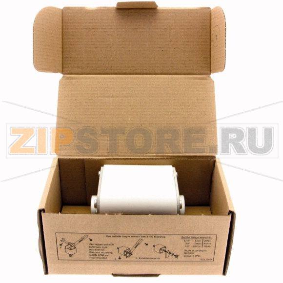 Предохранитель, 800 A, AC 1250 В, 200 кА, size 3, 76x92x91 мм, aR, IEC UL Eaton FUSE 800A 1250 