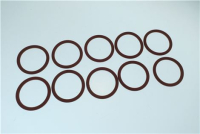 GUARNIZIONE OR 06175 SILICONE ROSSO-10pz