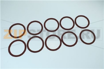 GUARNIZIONE OR 06175 SILICONE ROSSO-10pz 