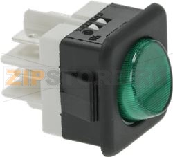 ЗЕЛЕНЫЙ ДВУХПОЛЮСНЫЙ ВЫКЛЮЧАТЕЛЬ 16A 250В 