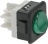 ЗЕЛЕНЫЙ ДВУХПОЛЮСНЫЙ ВЫКЛЮЧАТЕЛЬ 16A 250В