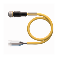Кабель PVC Turck RKC4.5T-2/TEY