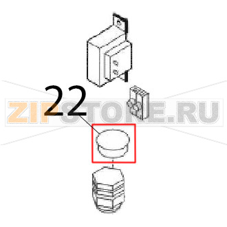 Hole plug Angelo Po FM1011E1 Hole plug Angelo Po FM1011E1Запчасть на деталировке под номером: 22