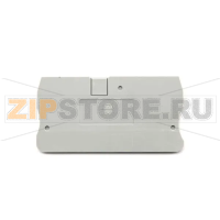 Пластина торцевая 2.2 мм, серая CHIKU D-RNS 6