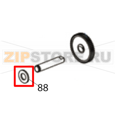 PVC Washer D6.2*D10.0*1.0t mm Godex EZPi-1200 PVC Washer D6.2*D10.0*1.0t mm Godex EZPi-1200Запчасть на деталировке под номером: 88Название запчасти Godex на английском языке: PVC Washer D6.2*D10.0*1.0t mm EZPi-1200.