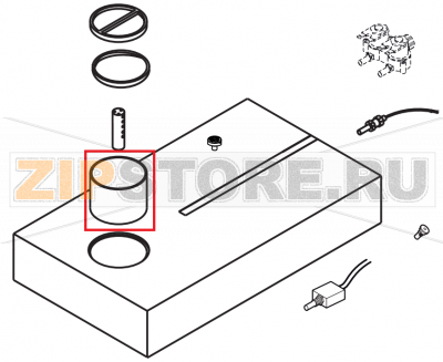 Suppressor drawer Lainox NAEB101R     Suppressor drawer Lainox NAEB101RЗапчасть на сборочном чертеже под номером: C9Название запчасти на английском&nbsp;языке: Suppressor drawer Lainox NAEB101R