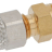 ШТУЦЕР ПРЯМОЙ  Ø 1/8"M - 4 MM - ШТУЦЕР ПРЯМОЙ  Ø 1/8"M - 4 MM