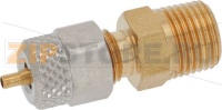 ШТУЦЕР ПРЯМОЙ  Ø 1/8"M - 4 MM
