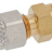 ШТУЦЕР ПРЯМОЙ  Ø 1/8"M - 4 MM - ШТУЦЕР ПРЯМОЙ  Ø 1/8"M - 4 MM