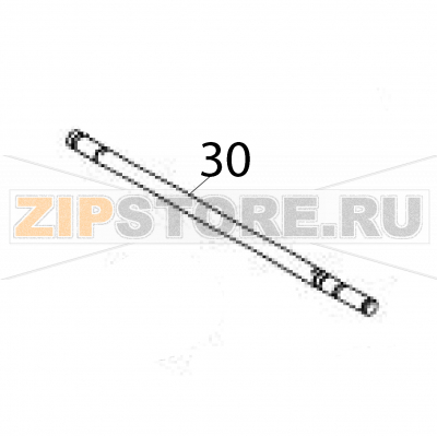 Shaft (pressure B) Sato TG308 Shaft (pressure B) Sato TG308Запчасть на деталировке под номером: 30Название запчасти на английском языке: Shaft (pressure B) Sato TG308.