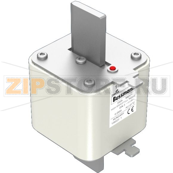 Предохранитель, 350 A, AC 690 В, 200 кА, 3, 75x89x150 мм, gR, DIN, IEC Eaton FUSE 350A 690V DIN 