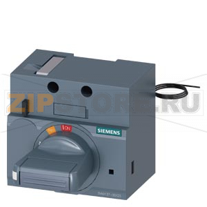 front mounted rotary operator standard with door interlock IEC IP30/40 24V DC lighting kit accessory for: 3VA4/5 125 Siemens 3VA9137-0EK23 