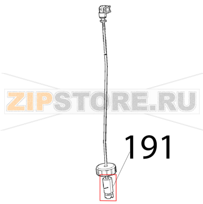 Kit filtro e affondante Unox XVC 1005EP Kit filtro e affondante Unox XVC 1005EPЗапчасть на деталировке под номером: 191