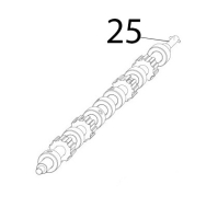 Albero traino rete Zanolli Synthesis 11/65 VE
