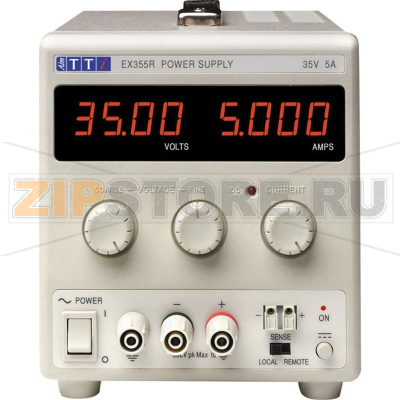 Блок питания лабораторный, регулируемый, 0-35 В/DC, 0-5 А, 175 Вт Aim-TTi EX355R 