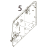 Main frame ass'y Toshiba TEC B-SX4T-GS10/20-QQ-US
