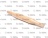 DOOR HANDLE; WOODEN;SHORT;BTTM