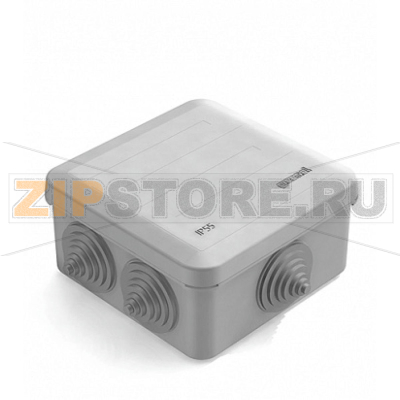 Коробка распаячная 100x100x50 мм, 6 гермовводов, IP55 Chint 8820014 
