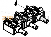 Pump for auto cleaning 200-240V P2 P3 CONVOTHERM OES 10.10   