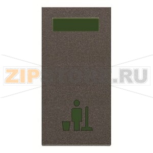 Светосигнализатор одномодульный, LED, антрацитовый ABB 2CLA218050N1801 