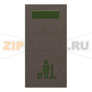 Светосигнализатор одномодульный, LED, антрацитовый ABB 2CLA218050N1801 