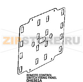 Remote control switch fixing panel Unox XV 593 Remote control switch fixing panel Unox XV 593Запчасть на деталировке под номером: 189Название запчасти на английском языке: Remote control switch fixing panel Unox XV 593
