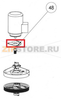 Piastra Motore Vasca Sigma SL 80      Piastra Motore Vasca Sigma SL 80Запчасть на сборочном чертеже под номером: 48Название запчасти Sigma на итальянском языке: Piastra Motore Vasca Sigma SL 80
