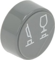 СЕРАЯ КРУГЛАЯ КНОПКА