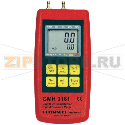 Манометр цифровой, от -0.01 до 0.350 бар Greisinger GMH 3181-07 
