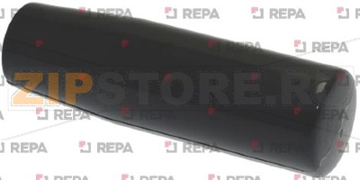 ЧЕРНАЯ РУКОЯТКА Ø 26X84 ММ ОТВЕРСТИЕ Ø 12 ММ 