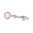 Pomello vapore grigio RAL7016 Saeco Royal Classic