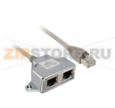 Ответвитель Т-образный, кабель: 1 м Schneider Electric VW3A8306TF10 