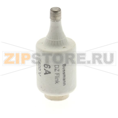 Предохранитель, 6 A, AC 500 В, 100 кА, D2, gL/gG, IEC с задержкой Eaton FUSE-D2 6A T GL/GG 500VAC 