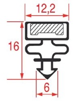 SNAP-IN GASKET 830x585 mm