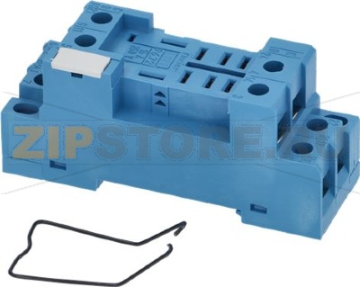 ZOCCOLO CON MORSETTI A PIASTRINA 2P S.56 