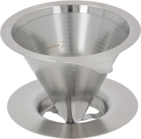 COFFEE DRIPPER OF STEEL HARIO 1-2 CUPS