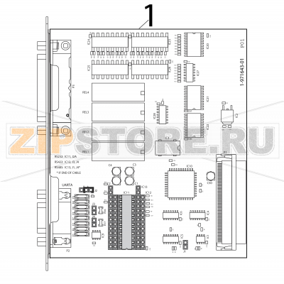 Serial/industrial interface board kit Intermec PF4i Serial/industrial interface board kit Intermec PF4iЗапчасть на деталировке под номером: 1Название запчасти на английском языке: Serial/industrial interface board kit Intermec PF4i.