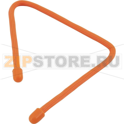 Стяжка кабельная 150 мм, оранжевая, 1 шт TRU Components TC-6647984 