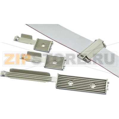 Зажим кабельный, плоский, серый, 1 шт Panduit FCM2-A-C14 