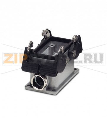 Приборный корпус с двумя защелками Phoenix Contact HC-HV 3-SMQ-52/M1PG16 высота 52 мм, с резьбовым соединением, 1x Pg16.Минимальный заказ: 10 шт.Упаковка: 10 шт.