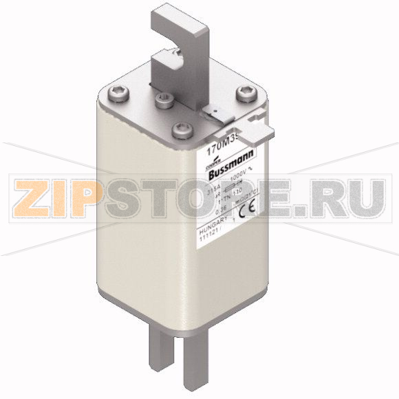 Предохранитель, 315 A, AC 1000 В, 150 кА, DIN 1, 43x61x138 мм, aR, DIN, IEC Eaton FUSE 315A 100 