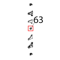 Calamita D=22.9 mm, per microporta Unox XBC 604P