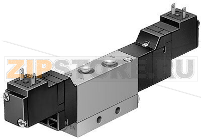 Распределитель с электроуправлением Festo MEH-5/3B-1/8-B 