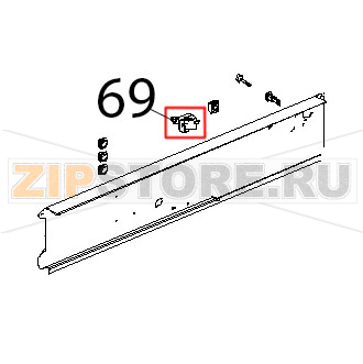 Termostato sic. and unipol. 330 °C, Ty95H Unox XBC 815G Termostato sic. and unipol. 330 °C, Ty95H Unox XBC 815GЗапчасть на деталировке под номером: 69