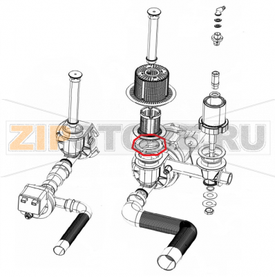 Ghiera inox 1&quot; 1/2 pompa serie s/e Silanos S 021     Ghiera inox 1" 1/2 pompa serie s/e Silanos S 021Запчасть на сборочном чертеже под номером: 3Название запчасти на итальянском языке: Ghiera inox 1" 1/2 pompa serie s/e Silanos S 021