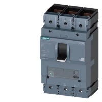 circuit breaker 3VA2 IEC frame 630 breaking capacity class L Icu=150kA @ 415V 3-pole, line protection ETU340, ELISA LI, In=500A overload protection Ir=200A...500A short-circuit protection Ii=11 x In nut keeper kit Siemens 3VA2450-8HK32-0AA0
