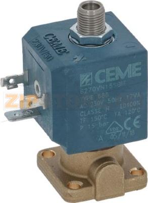 СОЛЕНОИДНЫЙ КЛАПАН CEME 3-ХОДОВОЙ 230В 